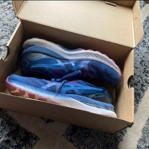 Blue/Purple Women ASICS Running shoes